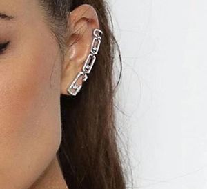 Woman earrings luxury jewelry 2020 designer earrings chain personality temperament chic earrings ear bone clip female 925 silver n4573494