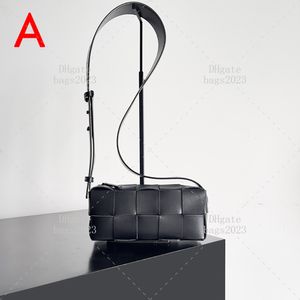 20A Mirror Quality Calfskin Crossbody Bag Designer Stylish Simple Lady Handbag 24 cm äkta läder stickning axelväska med låda lb126