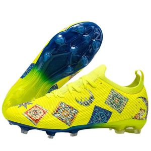 Long Spikes Football Sapath Cleats For Mull Men AG TF Botas de futebol Treinadores profissionais para crianças para crianças jovens