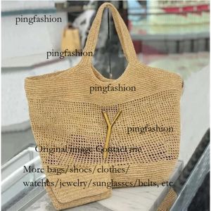 ICARE Maxi Tote Designer Mulheres Bola Raffias