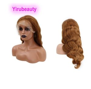 Malaysian Virgin Hair Lace Wig 8 Color Body Wave 180 Density Average Size 134 Wigs Yirubeauty 1232inch8345455