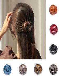 Moda kadın saç bunlar kuş yuvası genişleyen horsetail toka saç klipsi kadın at kuyruğu pençe pimleri bayanlar şapka saç aksesuarları1914264