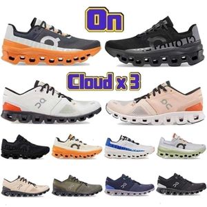 Облако высококачественная дизайнерская обувь Cloudmon на Cloudsster x Mens Sneaker Eclipse Куркума Lumos Triple Frost Surf Rose Sand Crame Midnig