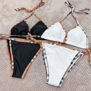 Women's Swimwear 2024 Summer Luxury Brand Design Womens Bikini Swimwear Womens Swimwear 2-piece Beach Suit Swimwear J240531