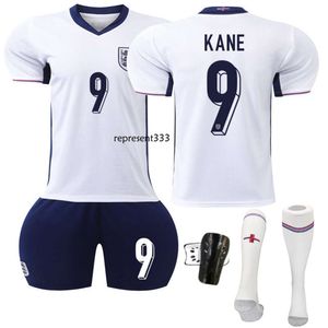 Anglia koszulka piłkarska 2024 Anglia Home 9 Kane 10 Stirling 20 Foden 22 Bellingham Football Kit