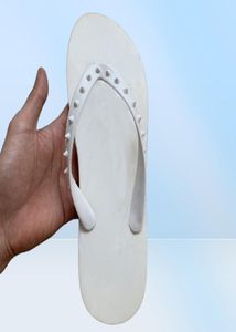 مصمم الرجال الصنادل Flip Floplops Slippers أحذية غير رسمية من المسامير المصممة المنخفضة المصممين أحذية رجال للنساء