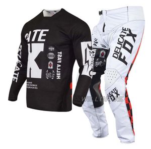 デリケートフォックス180イルマティックジャージーパンツ自転車ギアセットMTB MX Motocross Motobike Racing Suit 5037175