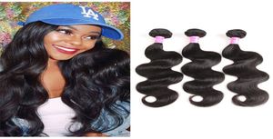 Brazilian Body Wave 3 Bundles Natural Color Virgin Hair Weave 100 Unprocessed Human Hair Deals Extensions4708892