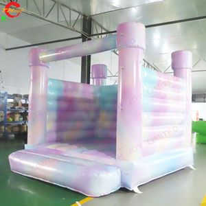 free door ship outdoor activities full printing wedding ceremony inflatable bouncy castle air jumper bounce house