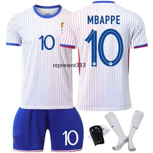England fotbollsskjorta 2024-25 Cup France Away Team 10 Mbappe, 7 Griezmann, 9 Giroud, 11 Belle Football Kit