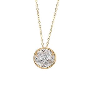 Snabb leveransfabrik Cross Chain Real 18K Diamond Name Necklace Personalised5860254