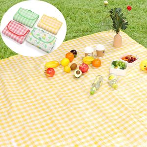 Picnic Blanket Outdoor Foldable Waterproof Tent Mat Tablecloth Thicken Pad Portable Camping Travel Beach Equipme 240601