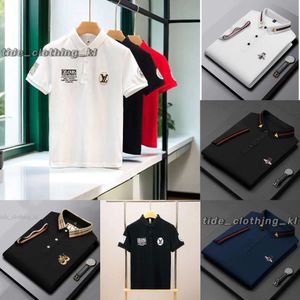 Designer Herren T-Shirts Marke Lose Louiseviution T-Shirts Mode Tops Herren-Hemden Luxus Gucci Clothing Street Polo Hemden Ärmel Kleidung Sommer B84