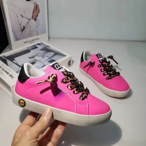 Barn Sneakers Spring Autumn Boys Sport Running Chunky Trainers Toddler Girls Casual Glittler Star Shoes Fashion Brand Soft Sole 240528