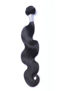 ブラジルの処女人間の髪の身体波未処理のレミーヘアは二重横糸100GBUNDLE 1bundlelotを染色することができます9897264