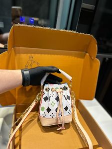 Limitowana edycja narysuj worki wiadra mody mini szczęściarze torby na ramię crossbody pakiet sprzęgła torebka skórzana torba designerska torba