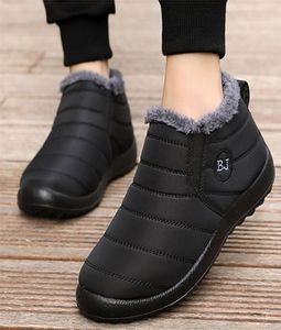 Boots Men Waterproof Winter Shoes For Slip On Ankle Keep Warm Snow Botas Hombre With Botins 2210195372370