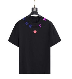 Summer Men's T-shirt Designer Top Letter Tryckt Kort ärm Sweatshirt T-shirt Pullover Cotton Top