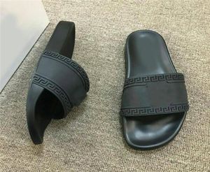 Neueste 2019 Mode Männer Frauen gestreifte Hausschuhe Kausaler Nicht -Slip -Sommer Huaraches Sandalen Staub Mop Flip Flops tragen Slipper Home B9286819