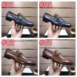 40style Men Slip On Men Dress Shoe Oxfords Fashion Business Dress Sapatos homens Novo couro clássico luxuoso terno masculino sapatos de homem homem tamanho 6.5-12