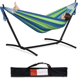 Hammocks Camping Hammock 300X200cm Double Hammock Portable Suitable For Backpacking Camping Travel Beach Garden