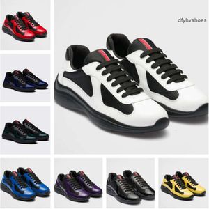 Americas Cup Men Runner Sports Shoes Tech Fabricsテクニカルファブリックメンズスケートボードウォーキングロートップライトソール割引トレーナーEU38-46