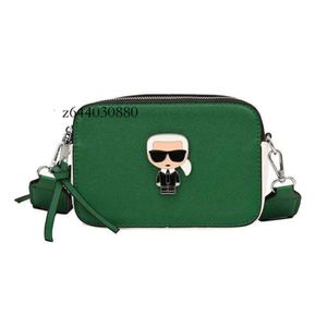 Karl torba 2024 Bag mody Karl Lagerfield Women Crossbody Bag Spersonalizowana moda ręczna torba z kamerą Pu skórzana torby na ramię w zachodnim stylu