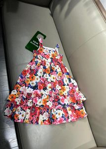 Sommer Kinder Mädchen Haltender Kleid Baby Blumen Druckkleider Fashion Kinder Strand Tutu Kleidung22387557354