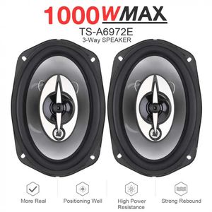 Áudio de carro 6 x 9 polegadas 1000W 3 vias de carro coaxial de áudio automático Música estéreo completa alcance de alta frequência Fidelity Speaker não destrutivo