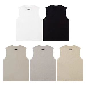 Sommer neuer Designer Herren Tank Top Männer laufen Weste Alphabet Tanktop Top High Street Lose ärmellose T-Shirt Frauen Trend Größe S-XL