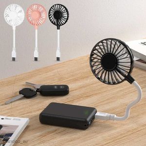 Electric Fans Portable USB Fan Mini Air Cooler Fan Summer Camping Office Table Fan Ventilador USB Cooling Fan For Power Bank Notebook Computer 1Agq