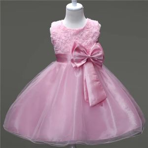 Цветочные блестки Принцесса платья для малышей девочки для девочек на летнем хэллоуин Девушка для вечеринки для детский платье для девочек свадьба свадьба