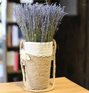 1st -grupper Romantiska Provence Natural Lavender Flower Torkade Flowers Home Office Bankett Wedding Decoration12074393