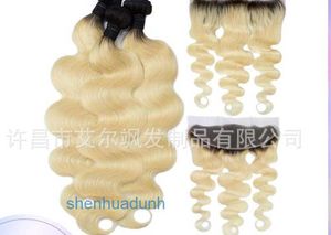 Löst djup våg spetsar mänskliga hår peruk peruk 13 4bw613lace främre tre i ett spets tillbehör xuchang peruk guangzhou