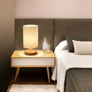 テーブルランプUSBベッドサイドランプLED NIGHT LIGHT円筒形の視線保護テーブルランプベッドルームテーブルデスクトップ装飾テーブルランプ