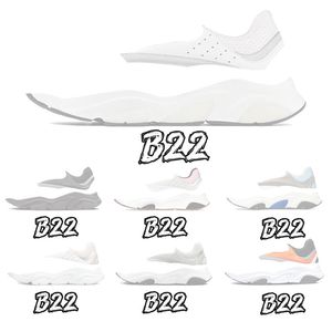 Designer B22 B30 Sneaker Fashion Mesh Ed Suede Calfskin 3M reflekterande tredimensionella tryckta män och mode kvinnor 22 golvskor sneakers nylon veet mens retro