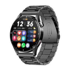 0398 Yüksek Tanımlı Ekran Sıcaklık Algılama, Yapay Zeka, Sesli Akıllı Saat, Telefon görüşmesi, Montres Reloj, Akıllı Android 4G Smartwatch