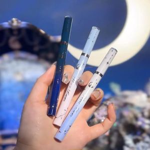 Flower Knows Moonlight Mermaid Eyeliner Pencil Liquid Fine Pen Waterproof Sweat Resistant 240603