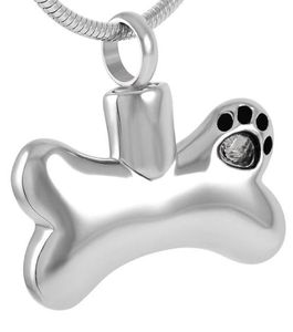 My Puppy039s Most Loving Bone Cremation Urns For Ashes Stainless Steel Urn Pendant Dog Printed Pet Necklaces8963120