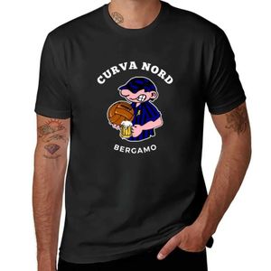 Camisetas masculinas novas camisetas Curva Nord Ultras Atalanta