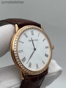 AIPI New Design Quartz Watch AAA -Qualität aufnehmen Lecks 18K Roségold Original British Belt Womens Watch 15081