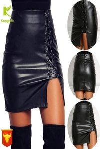 Women039s skirt explosive belt under the open fork Leather high Wrap hip bandage black plus size QP031 2204012508203