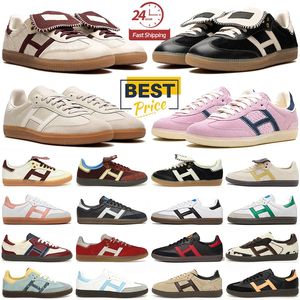 Designer Casual Shoes Vegan Wales Bonner Sporty Notitle Vintage Classic Original Trainers Grey Gum Sneakers Black White Pink Blue OG Adimatic Platform Sneakers