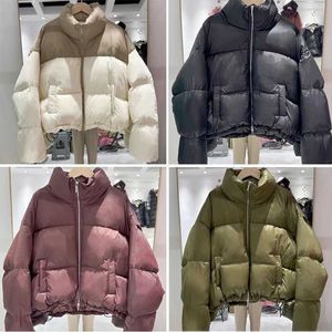 Women Down Parkas moda kobiet odzież wierzchnia pucha designerka parkas zima ciepła bawełniana kurtka klasyczna litera drukowana dama kurtka wielokrotna rozmiar xs5xl Women wis