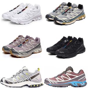 Soloman XT6 Advanced Athletic Shoes Mens Xapro 3DV8トリプルブラックメッシュウィング2ホワイトブルーレッドイエローグリーンスピードクロススピードクロスメンズアウトドアハイキングシューズ2024