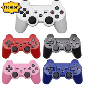 Hot selling for SONY PS3 controller supports Bluetooth wireless joystick for playstation 3 Console controls for PS3 for PC with vibration retail box Factory direct