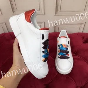 2024 MANDAL MENY WOMES SAMUALS SHOES TRENDY FUNY VIEIRA Flat Sneakers Italy Popular White Flastic Band Calfskin Designer Tennis HC210802
