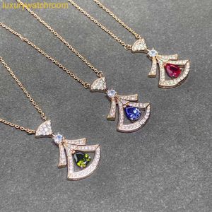 Classic Fashion Bolgrey Pendant Necklaces Light Luxury Skirt Necklace Female Elegant Style Collar Chain Non fading for Best Friend