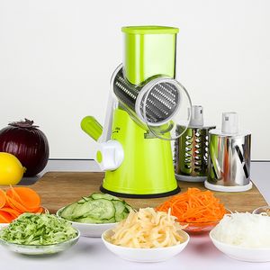 Matprocessor Vegetabilisk chopper Kök rullar Gadgets verktyg Vegetabilisk skärare runda skiva graters potatis morotost shredder