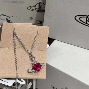 Viviane Westwood Naszyjnik Kobiety Złota Jewelryka Kobieta naszyjniki koniczyka złota srebrna kubańska łańcuch choker damski luksusowy klasyczny klasyczny wisiorek ze stali nierdzewnej0808